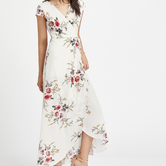 Dresses & Skirts - Floral Slit Side Maxi Dress